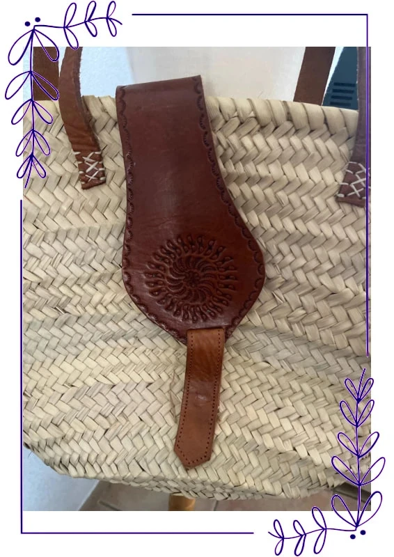 Gran bolso de mano, estilo paja espíritu, bohemio – photo 2
